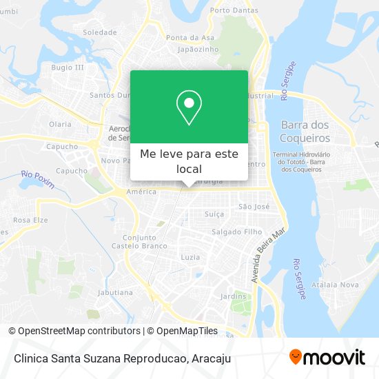 Clinica Santa Suzana Reproducao mapa
