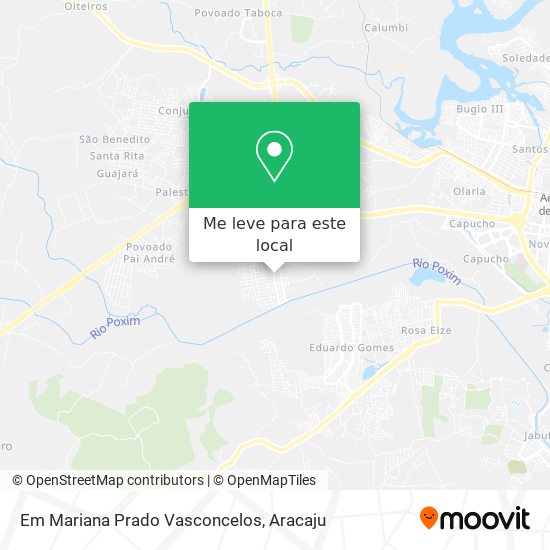 Em Mariana Prado Vasconcelos mapa
