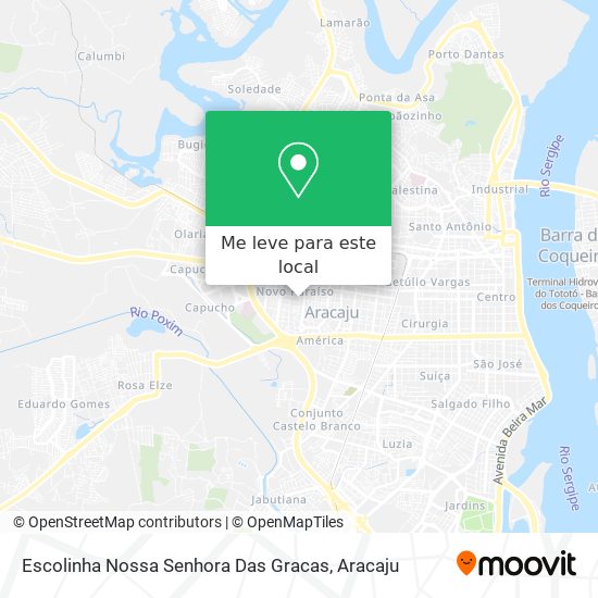 Escolinha Nossa Senhora Das Gracas mapa