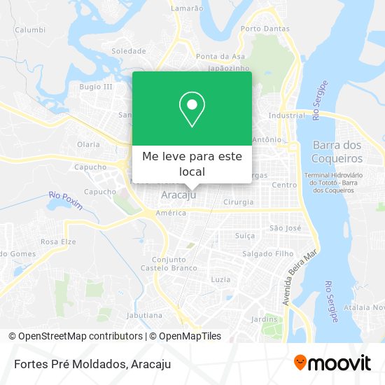 Fortes Pré Moldados mapa