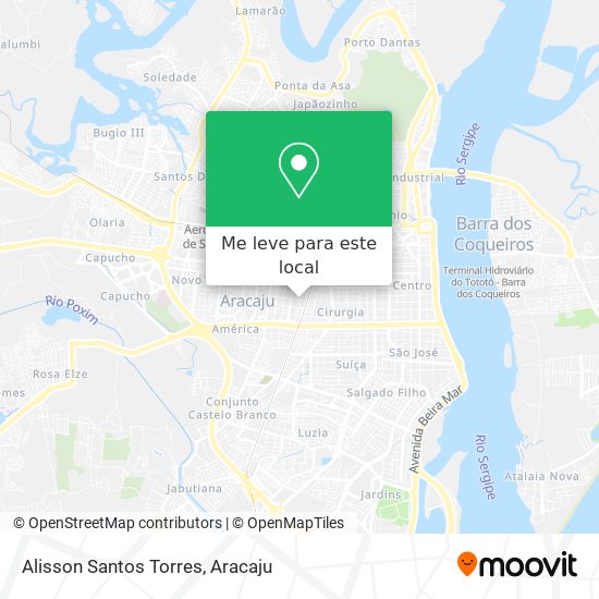 Alisson Santos Torres mapa
