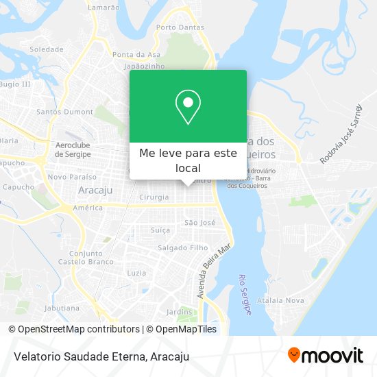 Velatorio Saudade Eterna mapa