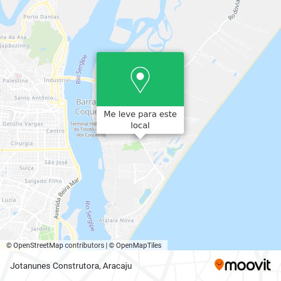 Jotanunes Construtora mapa