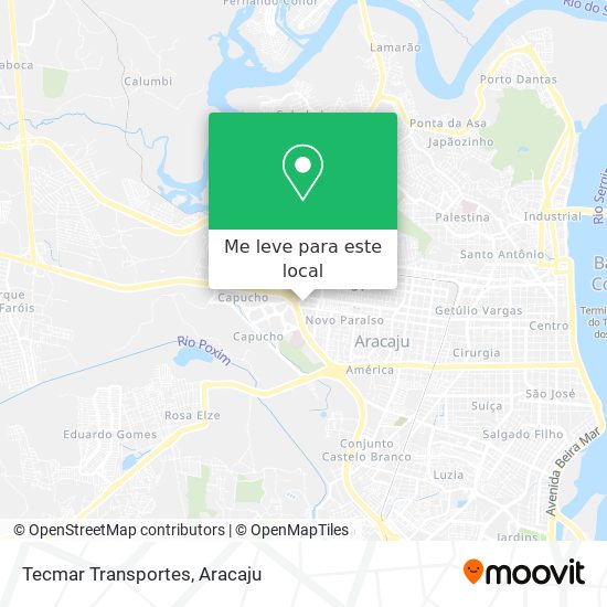 Tecmar Transportes mapa
