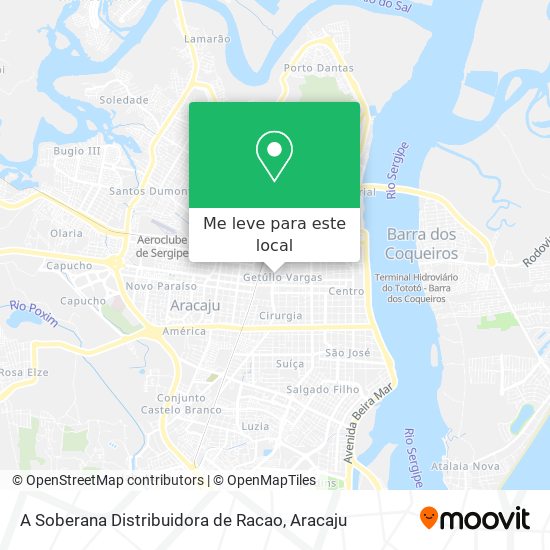 A Soberana Distribuidora de Racao mapa