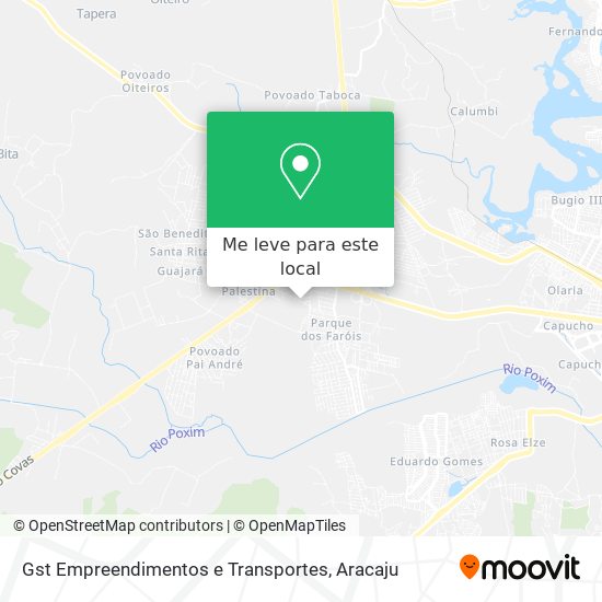Gst Empreendimentos e Transportes mapa
