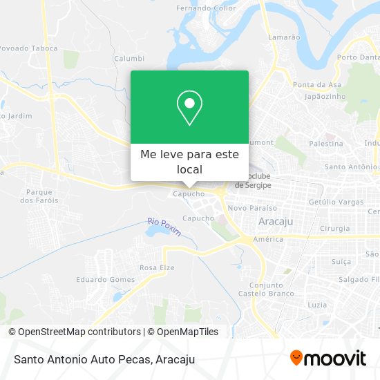 Santo Antonio Auto Pecas mapa