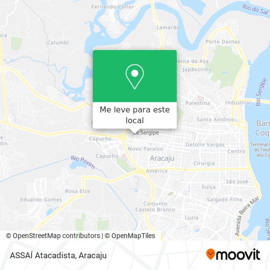ASSAÍ Atacadista mapa