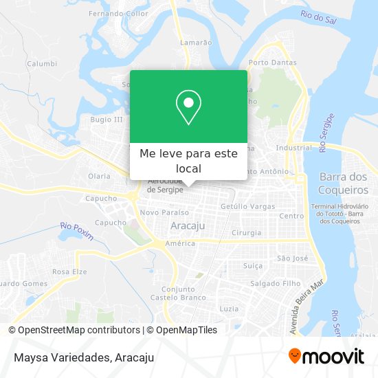 Maysa Variedades mapa