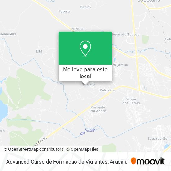 Advanced Curso de Formacao de Vigiantes mapa