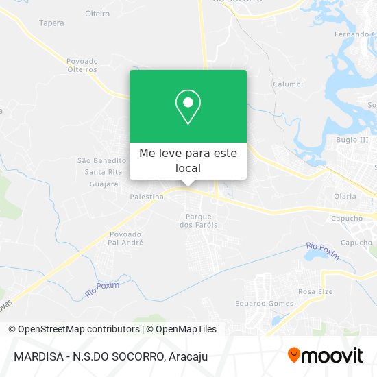 MARDISA - N.S.DO SOCORRO mapa