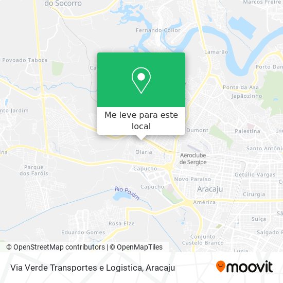 Via Verde Transportes e Logistica mapa