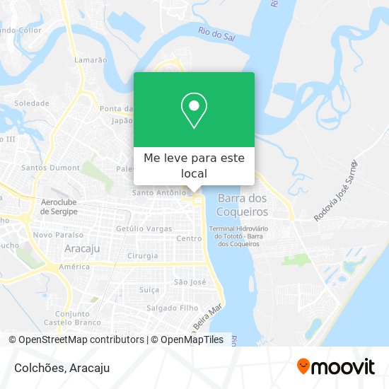 Colchões mapa