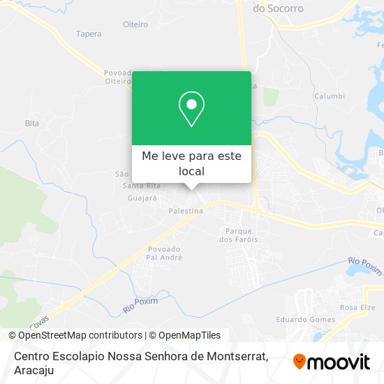 Centro Escolapio Nossa Senhora de Montserrat mapa