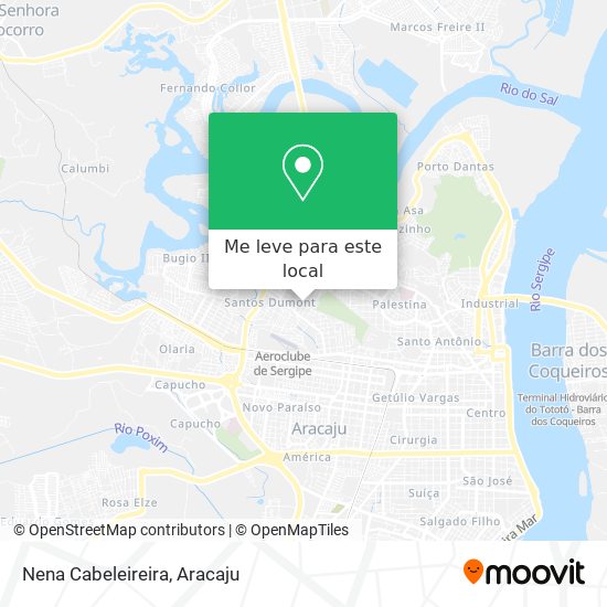 Nena Cabeleireira mapa