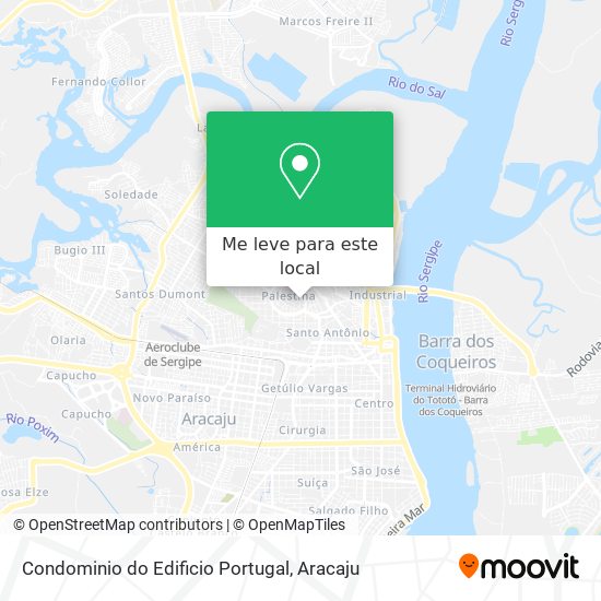 Condominio do Edificio Portugal mapa