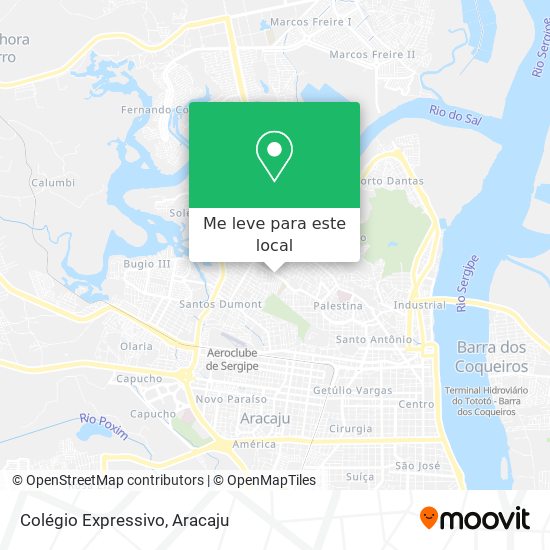 Colégio Expressivo mapa