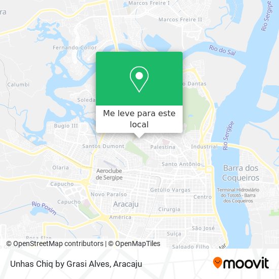 Unhas Chiq by Grasi Alves mapa