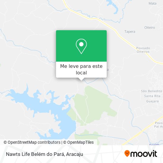 Nawts Life Belém do Pará mapa