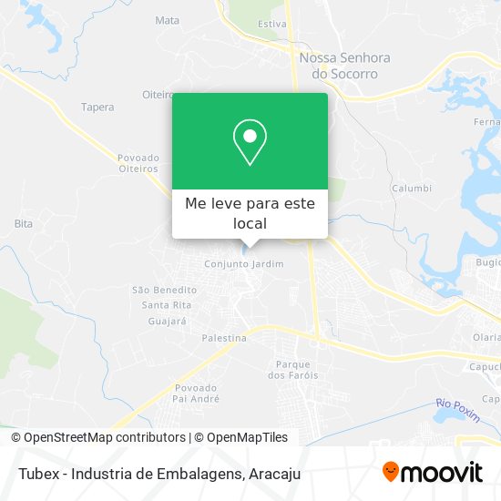 Tubex - Industria de Embalagens mapa