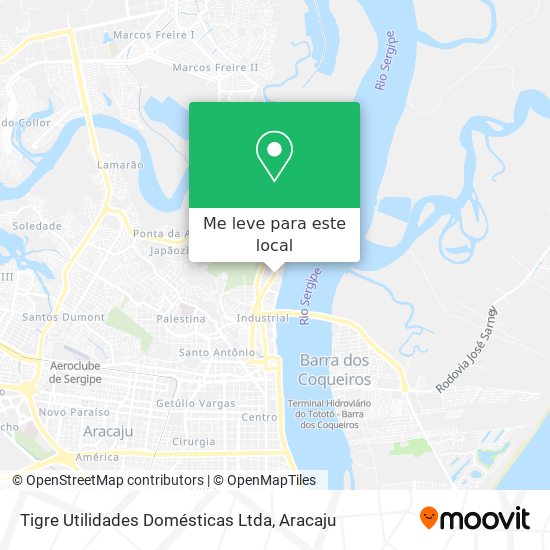 Tigre Utilidades Domésticas Ltda mapa