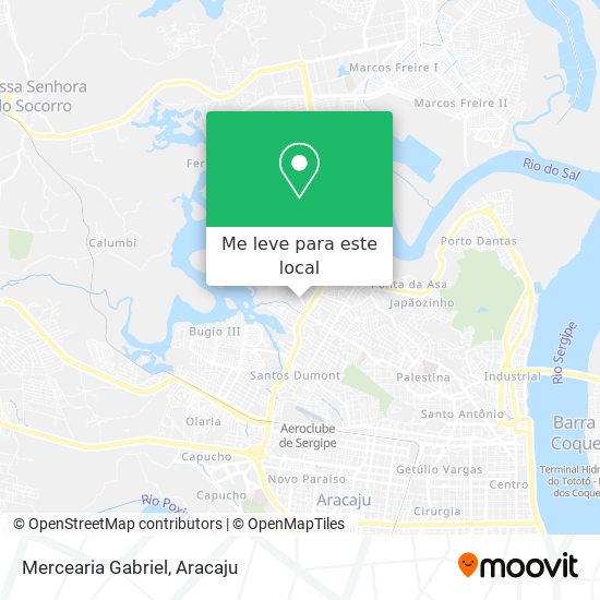 Mercearia Gabriel mapa
