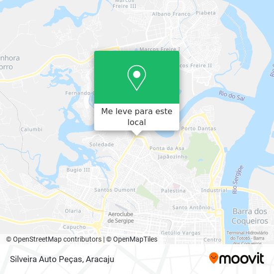 Silveira Auto Peças mapa