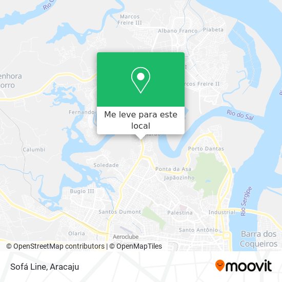 Sofá Line mapa