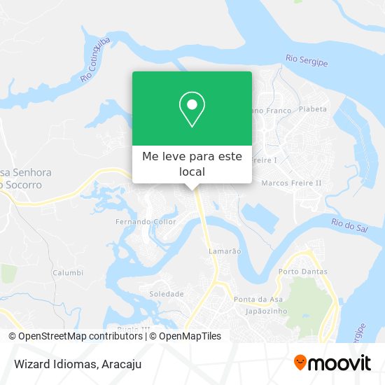 Wizard Idiomas mapa