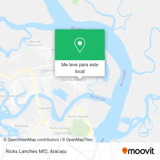 Ricks Lanches Mf2 mapa