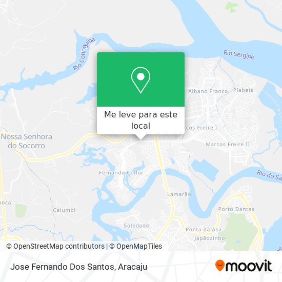 Jose Fernando Dos Santos mapa