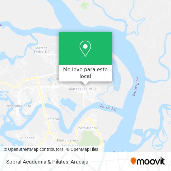 Sobral Academia & Pilates mapa