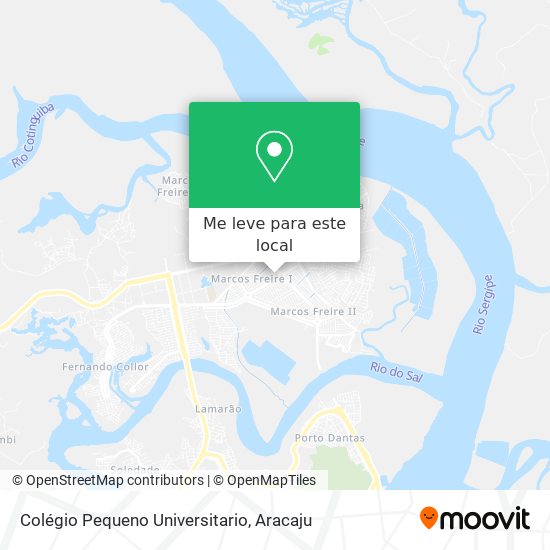 Colégio Pequeno Universitario mapa