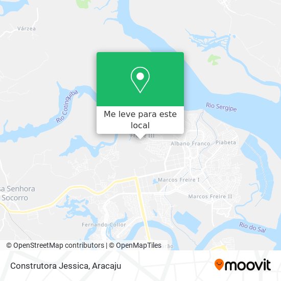 Construtora Jessica mapa