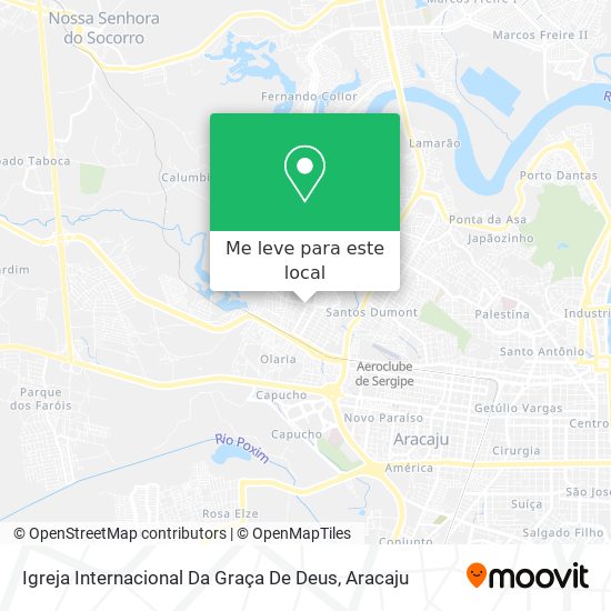 Igreja Internacional Da Graça De Deus mapa