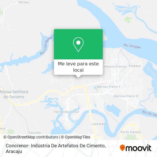 Concrenor- Indústria De Artefatos De Cimento mapa