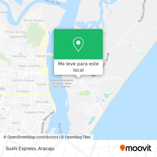 Sushi Express mapa