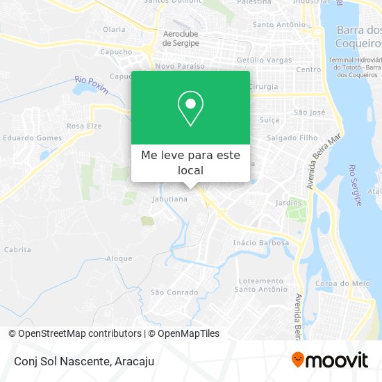 Conj Sol Nascente mapa