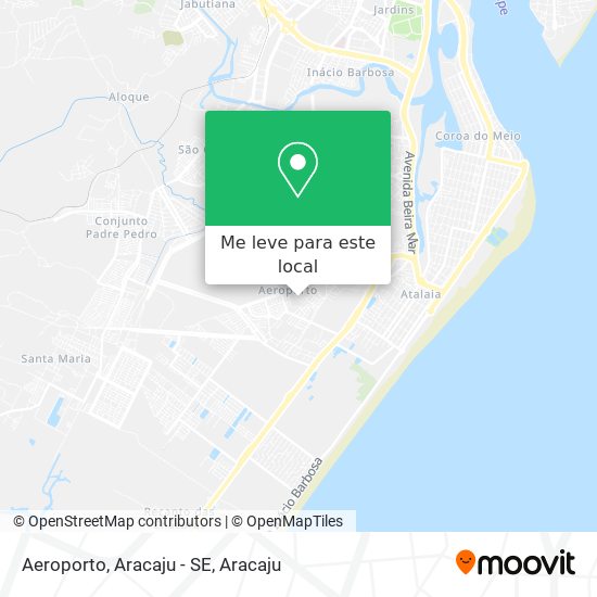 Aeroporto, Aracaju - SE mapa