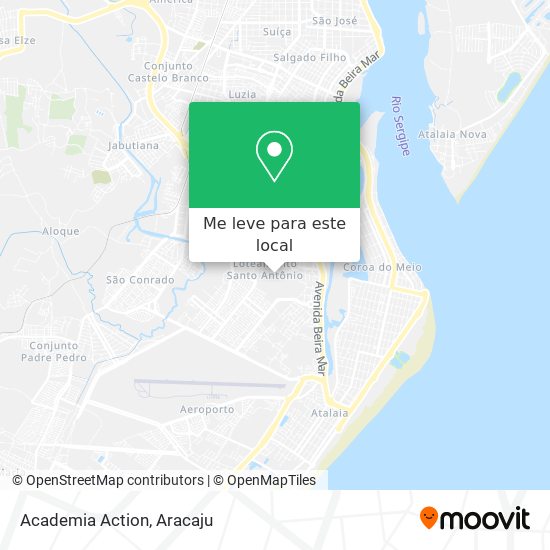 Academia Action mapa