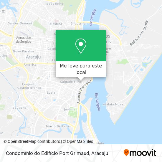 Condomínio do Edifício Port Grimaud mapa