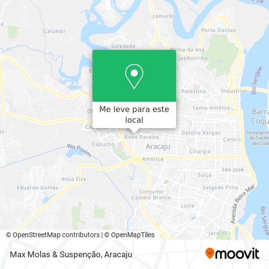 Max Molas & Suspenção mapa