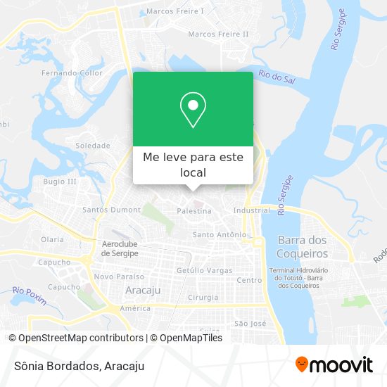 Sônia Bordados mapa