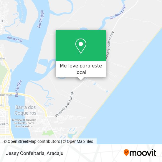 Jessy Confeitaria mapa