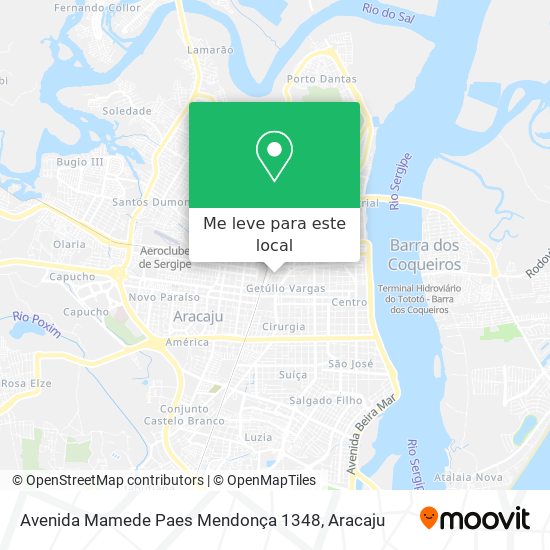 Avenida Mamede Paes Mendonça 1348 mapa