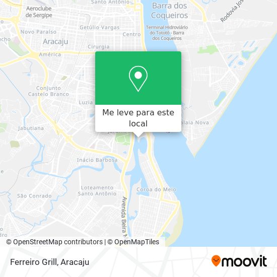 Ferreiro Grill mapa