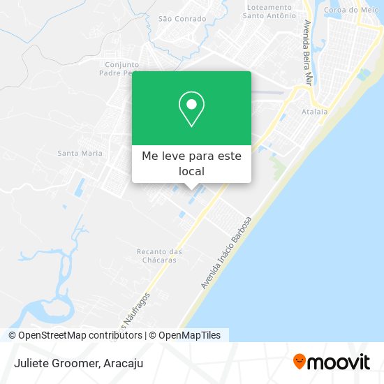Juliete Groomer mapa