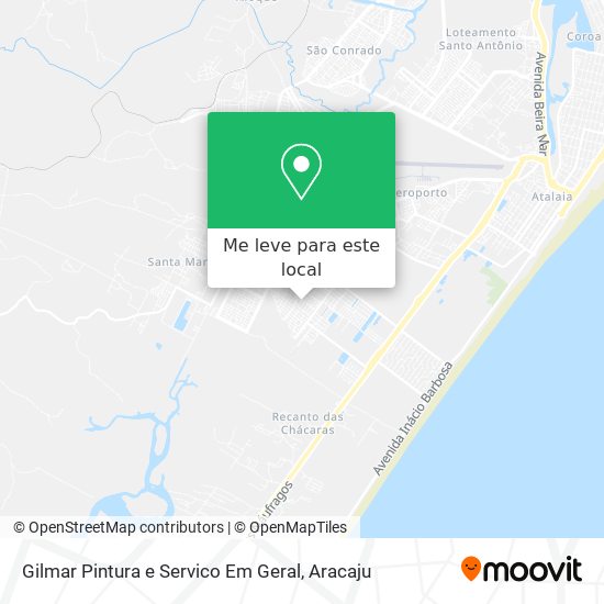 Gilmar Pintura e Servico Em Geral mapa