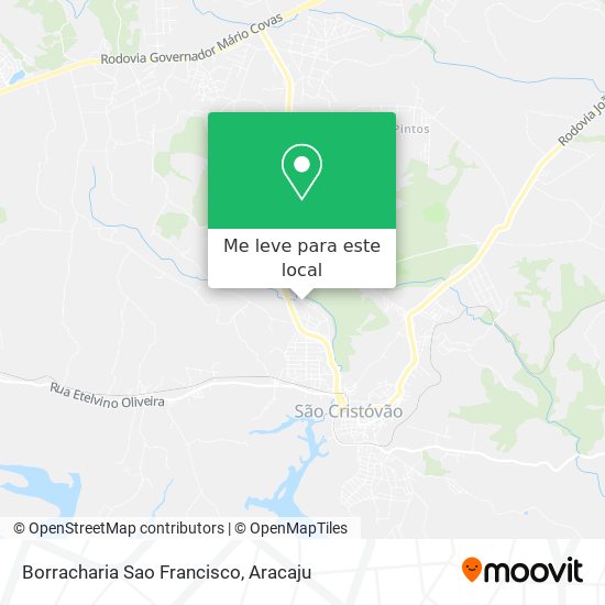 Borracharia Sao Francisco mapa