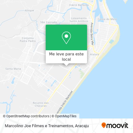 Marcolino Joe Filmes e Treinamentos mapa